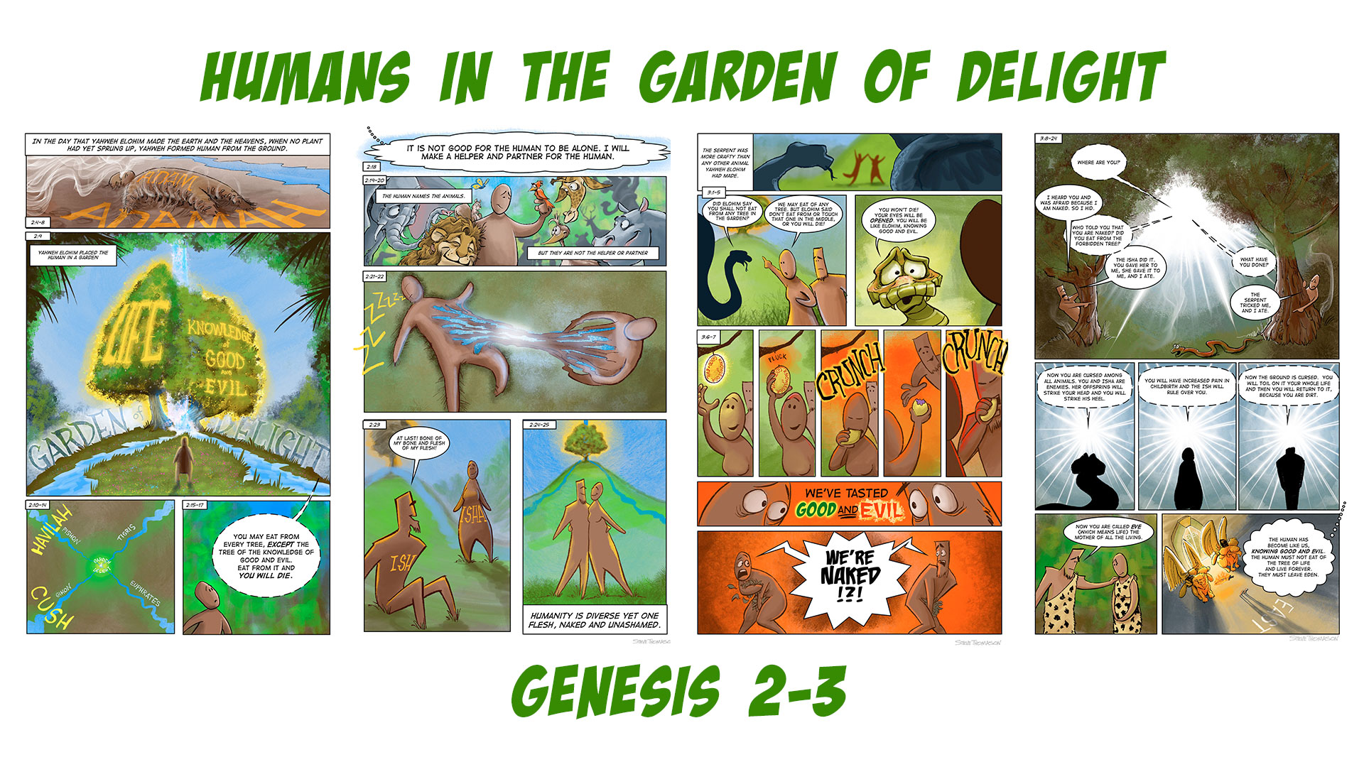 Adam and Eve in the Garden of Eden
