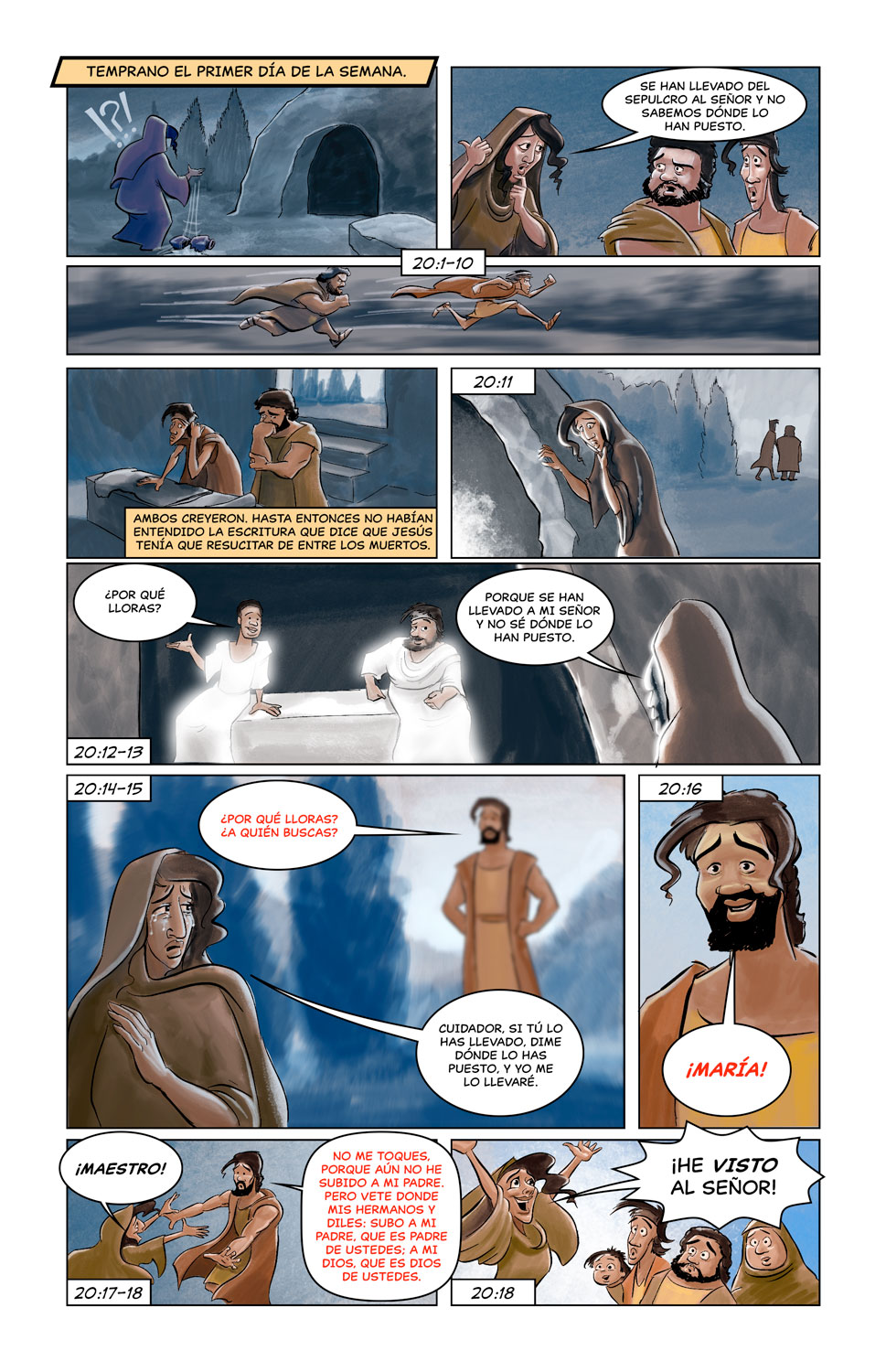 Juan 20:1-18