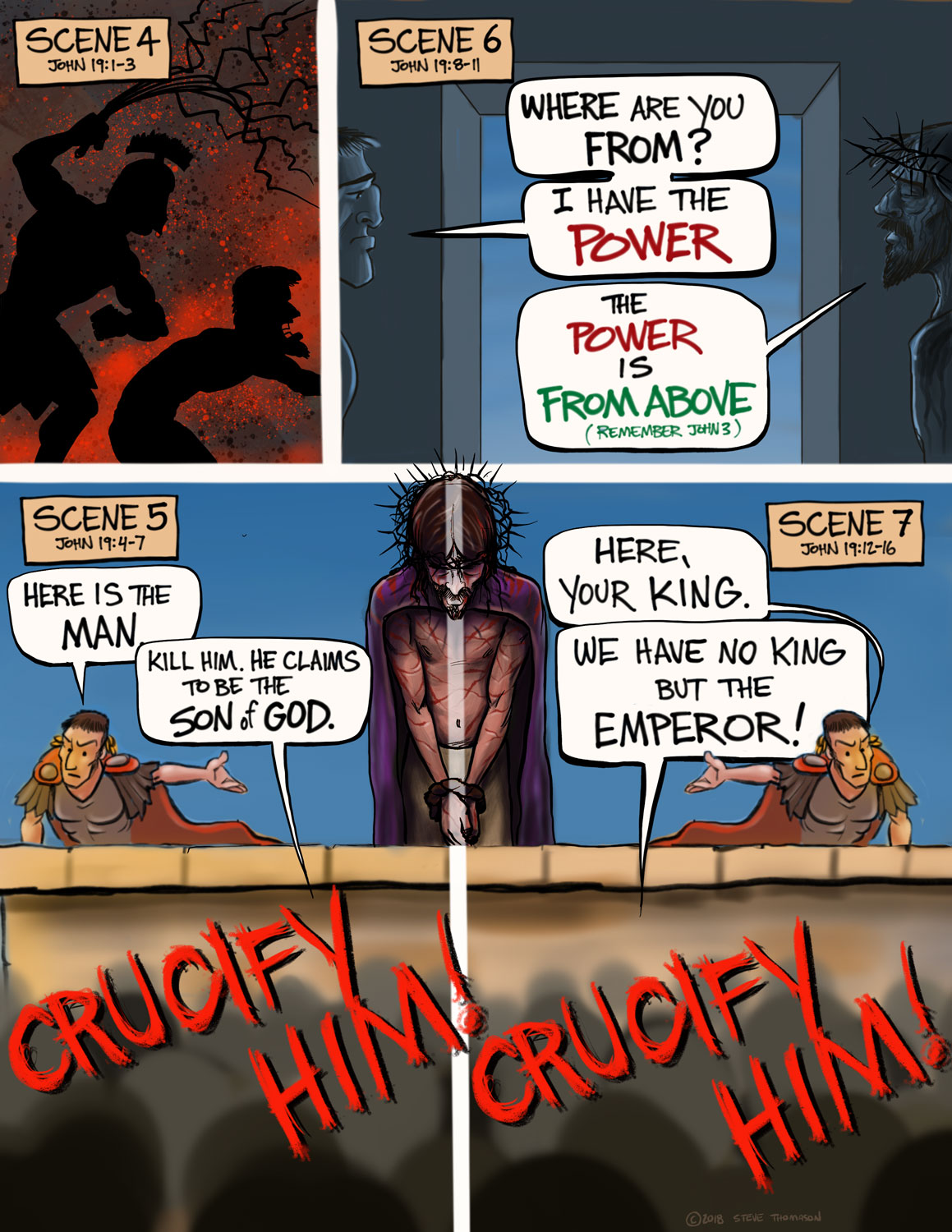 John 18 Jesus before Pilate Come and See